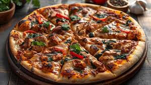 Extreme Loaded Creamy Tikka pizza