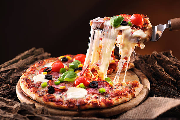 Mediterranean Feta pizza