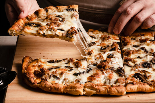 Smoked Sausage pizza
